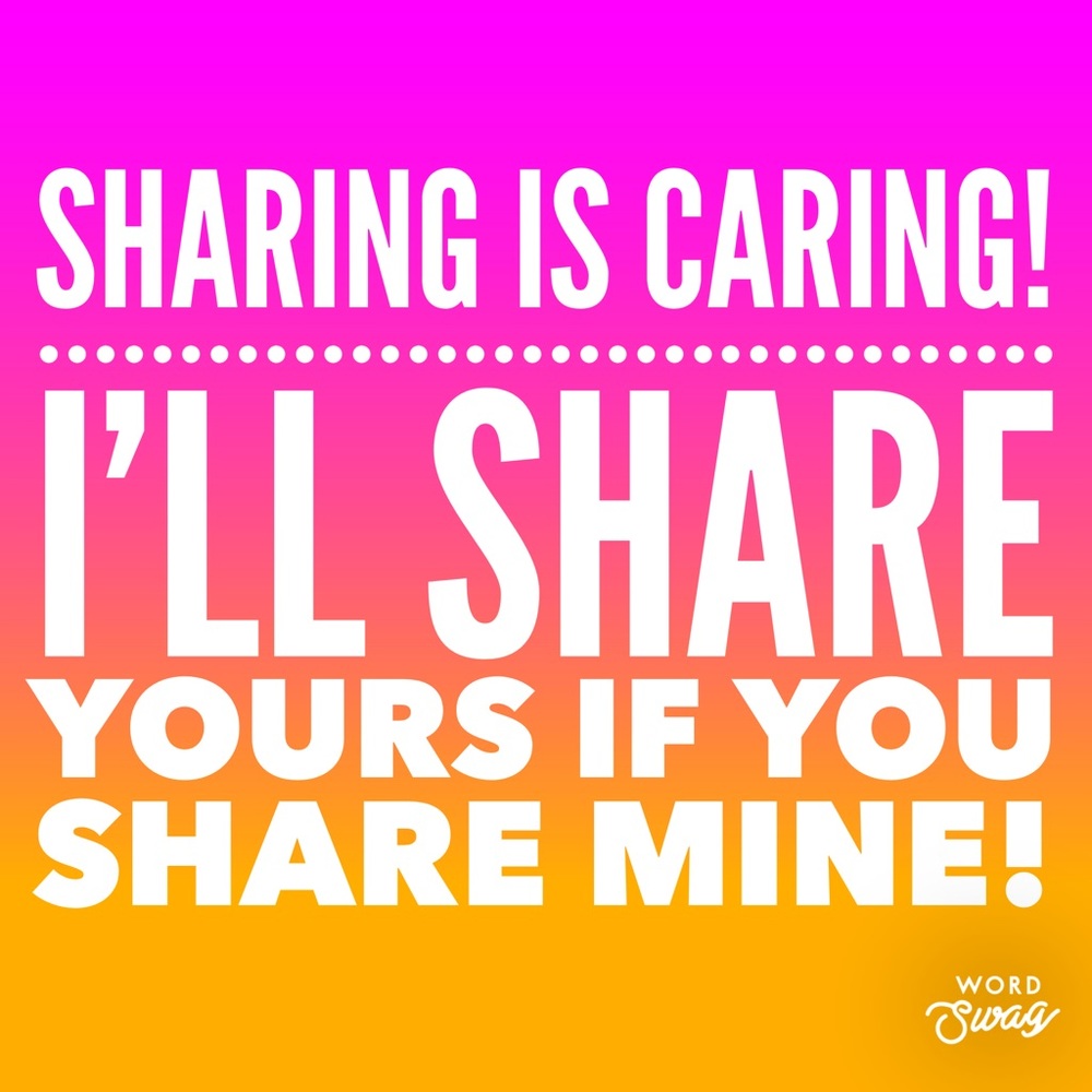 Share for a share! 💕💕💕🥰